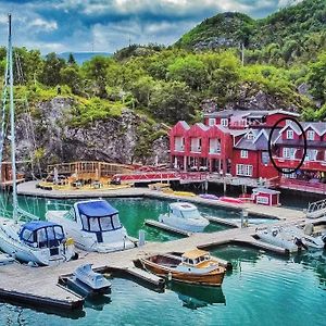 Boathouse Apartment With Floating Sauna Refsnes Exterior photo