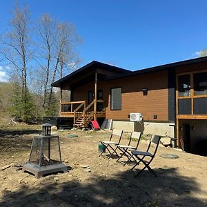 Huge Modern Chalet With Spa And Lake Access Saint-Gabriel-de-Brandon Exterior photo