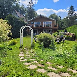 Chalet Zenitude Lac Bastien Saint-Alphonse-Rodriguez Exterior photo