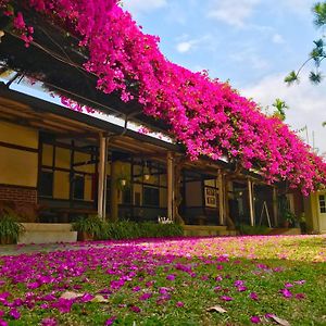 Jiayi 竹崎 Bai a 腳 驛 棧 Van 坪 生態 bo 棟 烤肉 親子 民宿 Fujin Exterior photo