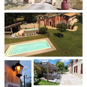 Domaine Des Pierres Precieuses - Demeure De Charme - Grand Standing - 15 Pers - Spa - Massages - Detente Et Bien-Etre - 30' Bordeaux Gauriaguet Exterior photo