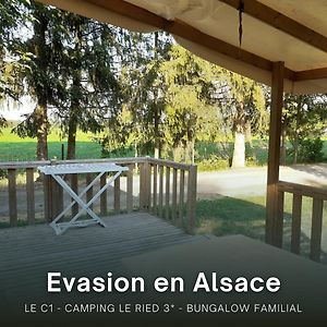 Evasion Au Coeur De L'Alsace - Bungalow Familial Pour 5 Boofzheim Exterior photo