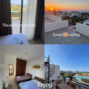 Queit Amazing Penthouse With Rooftop 360 ,Pool , Beachfront And Bbq Agios Amvrosios (Kyrenia) Exterior photo