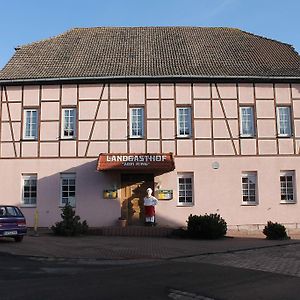 Landgasthof Zum Ring Ringleben Exterior photo