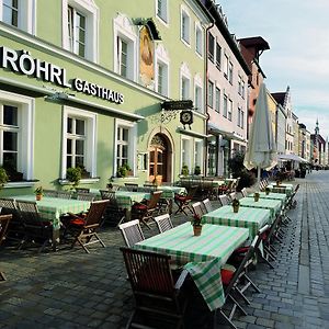 Hotel & Gasthaus Das Roehrl Straubing Exterior photo