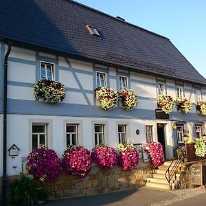 Gasthof Zur Hoffnung Hinterhermsdorf Exterior photo