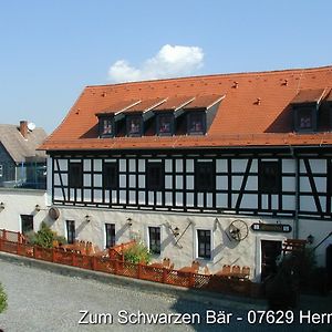 Hotel Zum Schwarzen Bar Hermsdorf (Thuringia) Exterior photo
