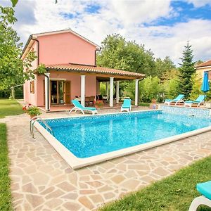Pleasant Villa Valmonida With Pool, Sauna, Gym And Bbq Žminj Exterior photo
