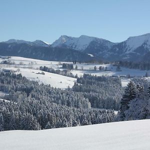 Ferienwohnung Nagelfluh Allgaeu Oberreute Exterior photo