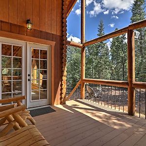 Cozy Utah Cabin With Deck And Fire Pit! Duck Creek Village Exterior photo