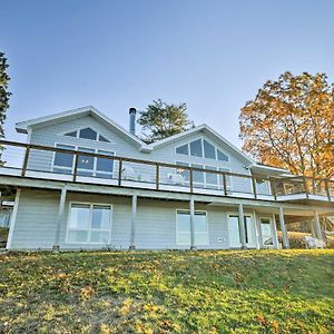 Luxurious Oceanfront Flanders Bay Home With Kayaks! Sullivan Exterior photo