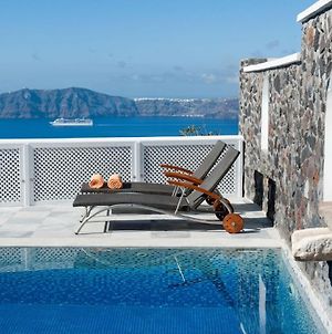 Stunning Seaview Santorini Villa - Dream Villa Vallas - Outdoor Private Pool - Fira Firostefani Exterior photo