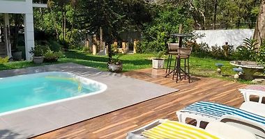 Casa com piscina, espaço gourmet e salão de jogos., Guapimirim